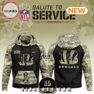 Cincinnati Bengals Salute to Service Hoodie, Jogger, Cap