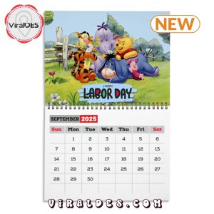 Winnie The Pooh 2025 Calendar