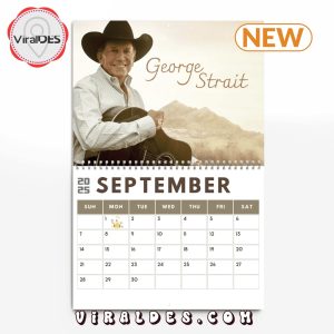 George Strait 2025 New Year Calendar