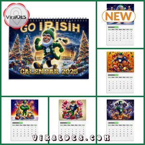 Notre Dame Fighting Irish 2025 Calendar