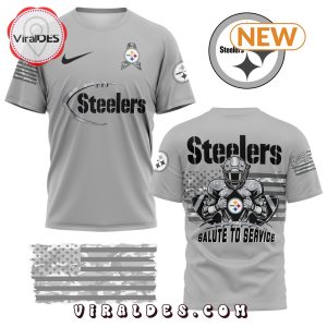 Pittsburgh Steelers White Salute to Service Shirt