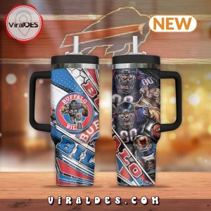 Buffalo Bills 40oz Tumbler with Handle