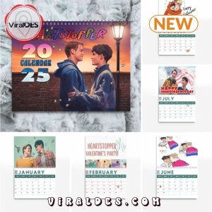 Heartstopper Series 2025 New Year Calendar