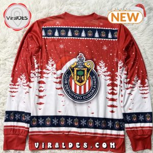 LIGA MX Chivas Guadalajara 2024 Christmas Ugly Sweater