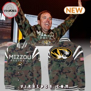 Mizzou Football 2024 Military Appreciation Baseball Jacket