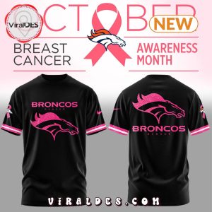 Denver Broncos x Breast Cancer Awareness T-Shirt, Jogger, Cap