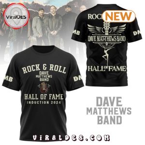 2024 Dave Matthews Band Rock & Roll Black Hoodie