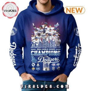 2024 Los Angeles Dodgers World Champions Hoodie