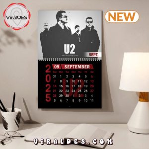 U2 Rock Band 2025 New Year Calendar