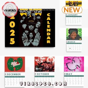 Wu-Tang Clan 2025 New Year Calendar