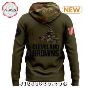 Cleveland Browns Camo 2024 Salute to Service Hoodie