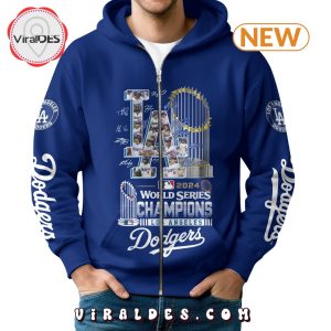 Los Angeles Dodgers 2024 World Champions Hoodie