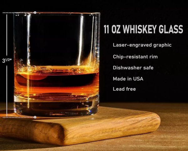 Trump You Missed 45 47 Whiskey Glass