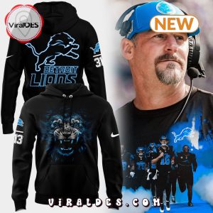 Limited Edition Detroit Lions 313 Black Hoodie