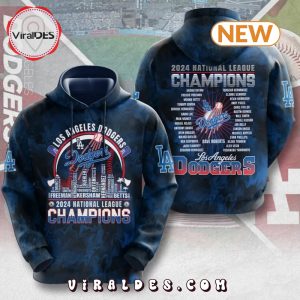 Los Angeles Dodgers 2024 League Champions Hoodie