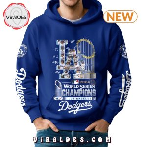 Los Angeles Dodgers 2024 World Champions Hoodie