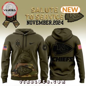 Kansas City Chiefs Camo Salute to Service Hoodie