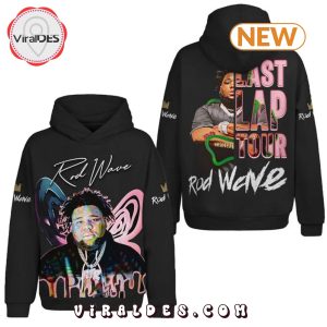 Last Lap Tour 2024 Rod Wave Black Hoodie