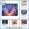 AC DC Rock Band 2025 New Year Calendar