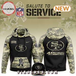 San Francisco 49ers Salute to Service Hoodie, Jogger, Cap