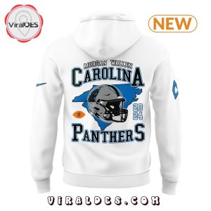 Morgan Wallen x Carolina Panthers White Hoodie