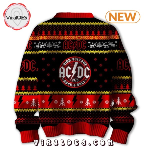 AC DC Band 2024 Christmas Ugly Sweater