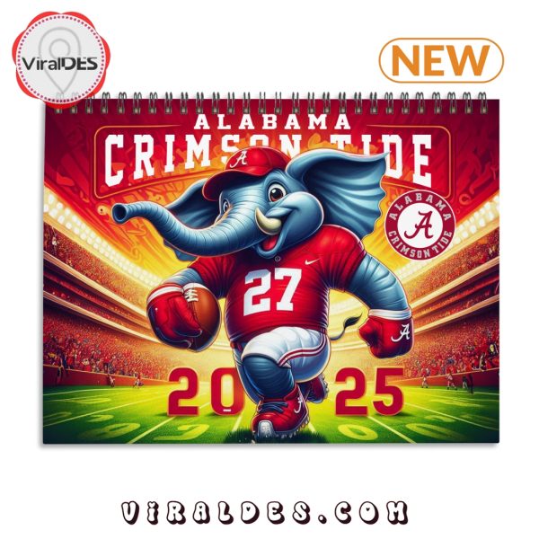 Alabama Crimson Tide Football 2025 Calendar