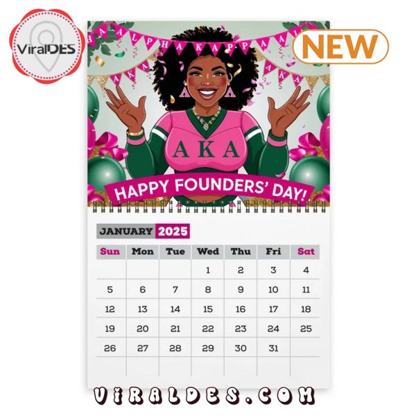 Alpha Kappa Alpha 2025 New Year Calendar