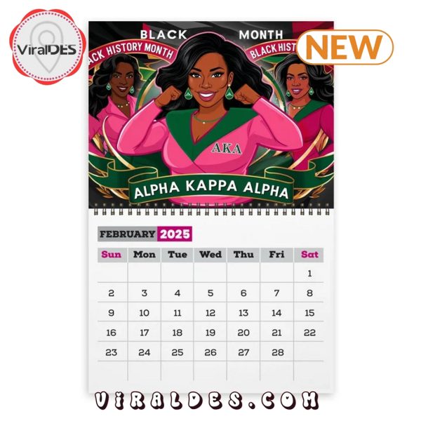 Alpha Kappa Alpha 2025 New Year Calendar