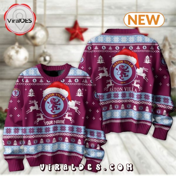 Aston Villa 2024 Christmas Ugly Sweater