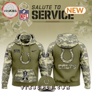 Indianapolis Colts Salute to Service Camo Hoodie, Jogger, Cap