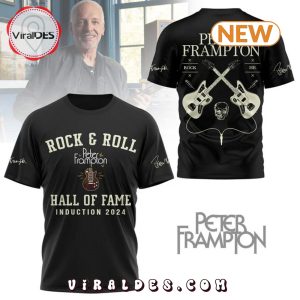 Peter Frampton – Rock & Roll 2024 Black Shirt