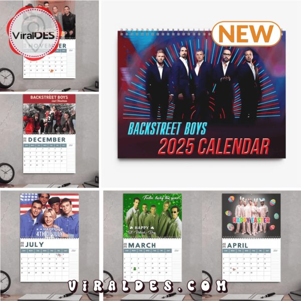 Backstreet Boys 2025 New Year Calendar