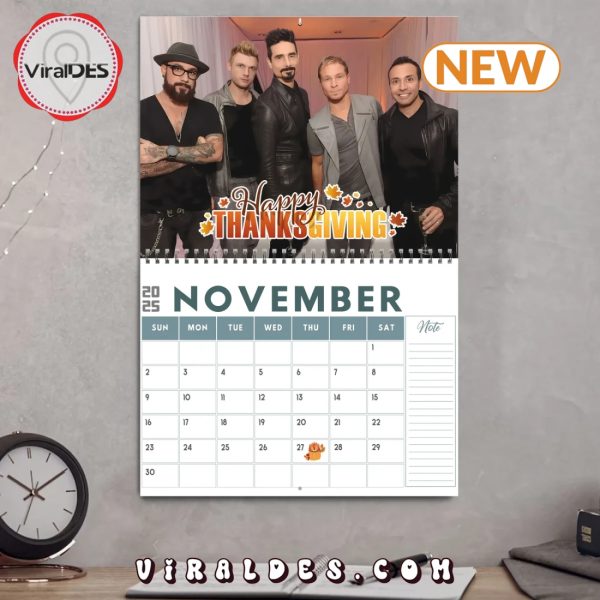 Backstreet Boys 2025 New Year Calendar