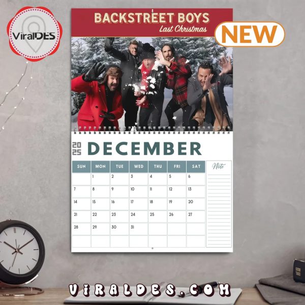 Backstreet Boys 2025 New Year Calendar