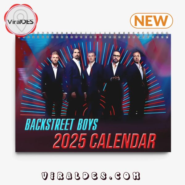 Backstreet Boys 2025 New Year Calendar