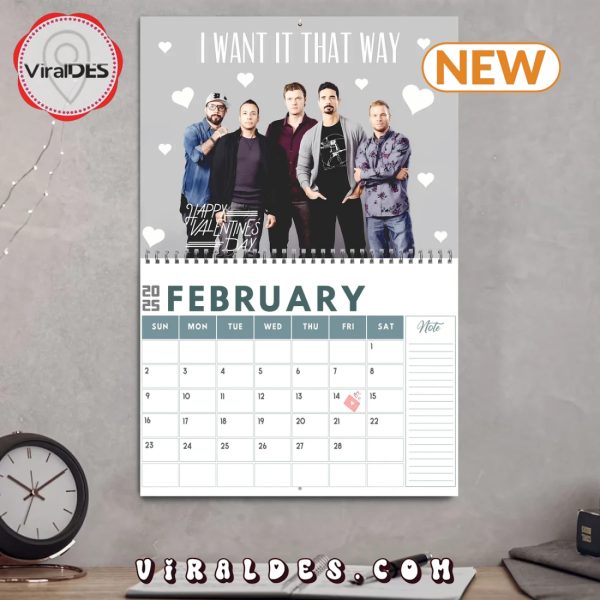 Backstreet Boys 2025 New Year Calendar