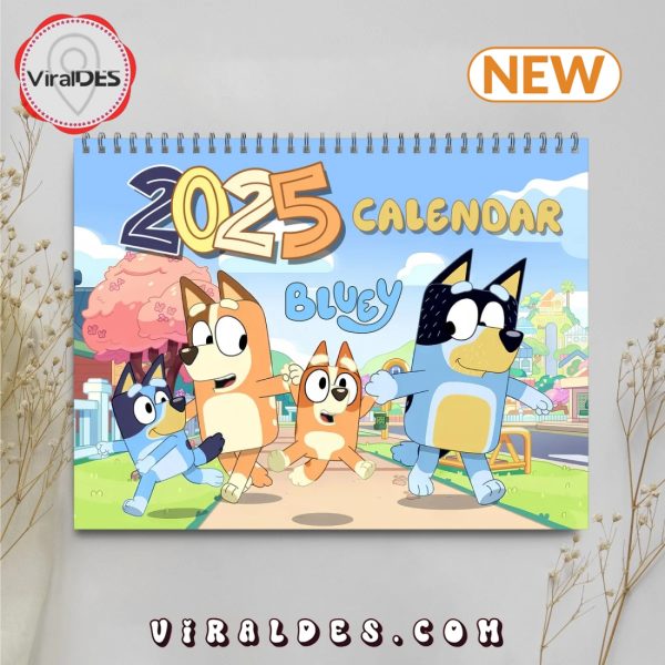 Bluey Series 2025 New Year Calendar