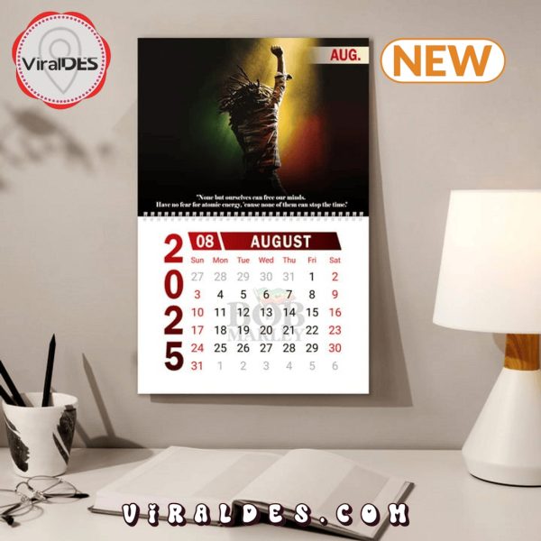 Bob Marley 2025 New Year Calendar