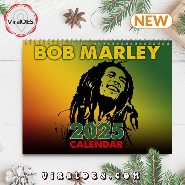 Bob Marley 2025 New Year Calendar