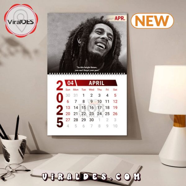 Bob Marley 2025 New Year Calendar