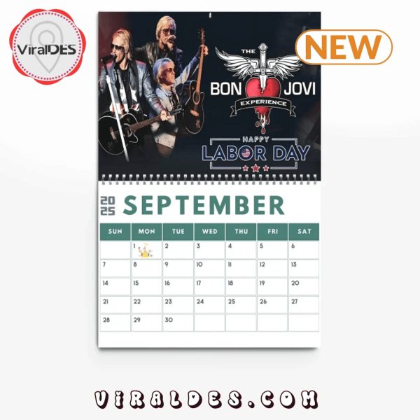 Bon Jovi 2025 New Year Calendar