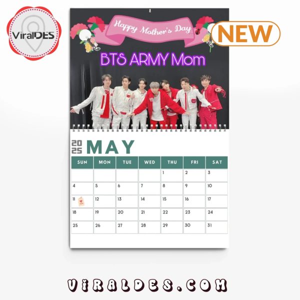 BTS Happy New Year 2025 Calendar