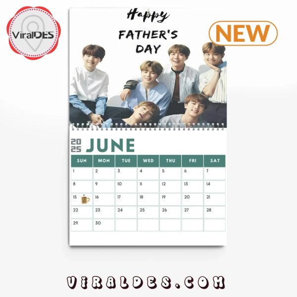 BTS Happy New Year 2025 Calendar