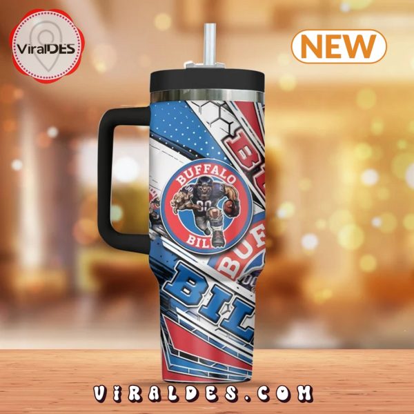 Buffalo Bills 40oz Tumbler with Handle