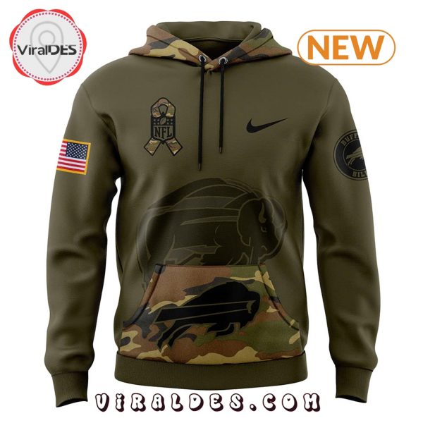 Buffalo Bills Camo 2024 Salute to Service Hoodie