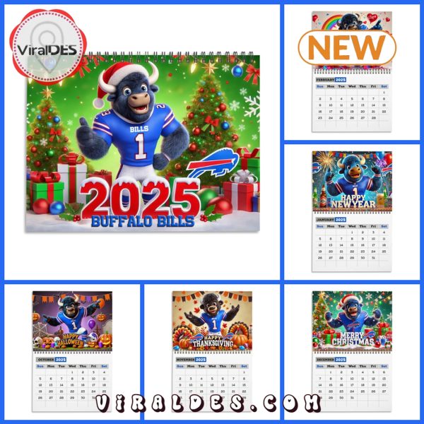 Buffalo Bills Football 2025 Calendar