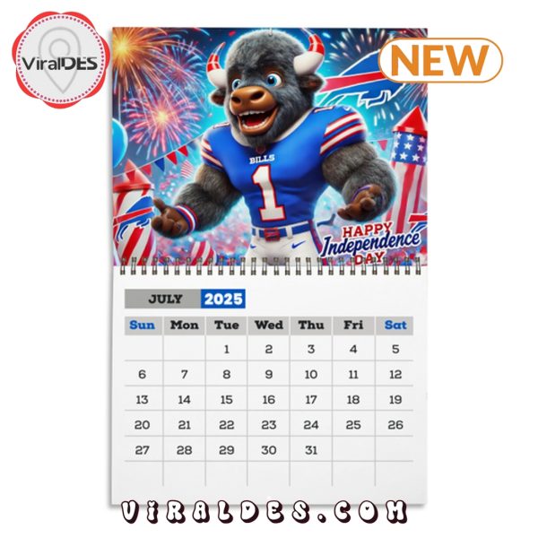 Buffalo Bills Football 2025 Calendar