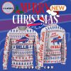 Aston Villa Merry Christmas 2024 Knitted Sweater