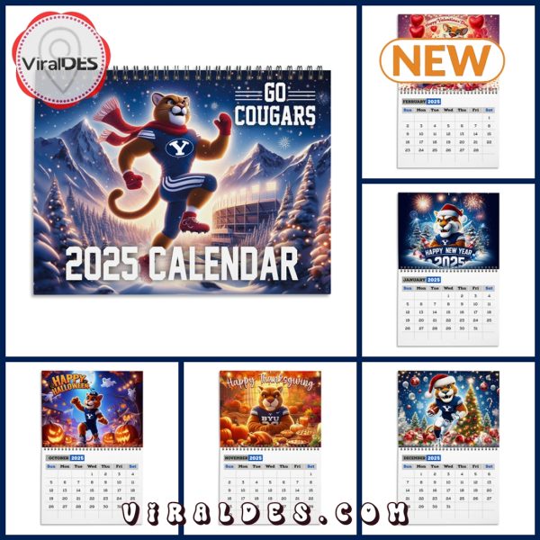 BYU Cougars Football 2025 Calendar